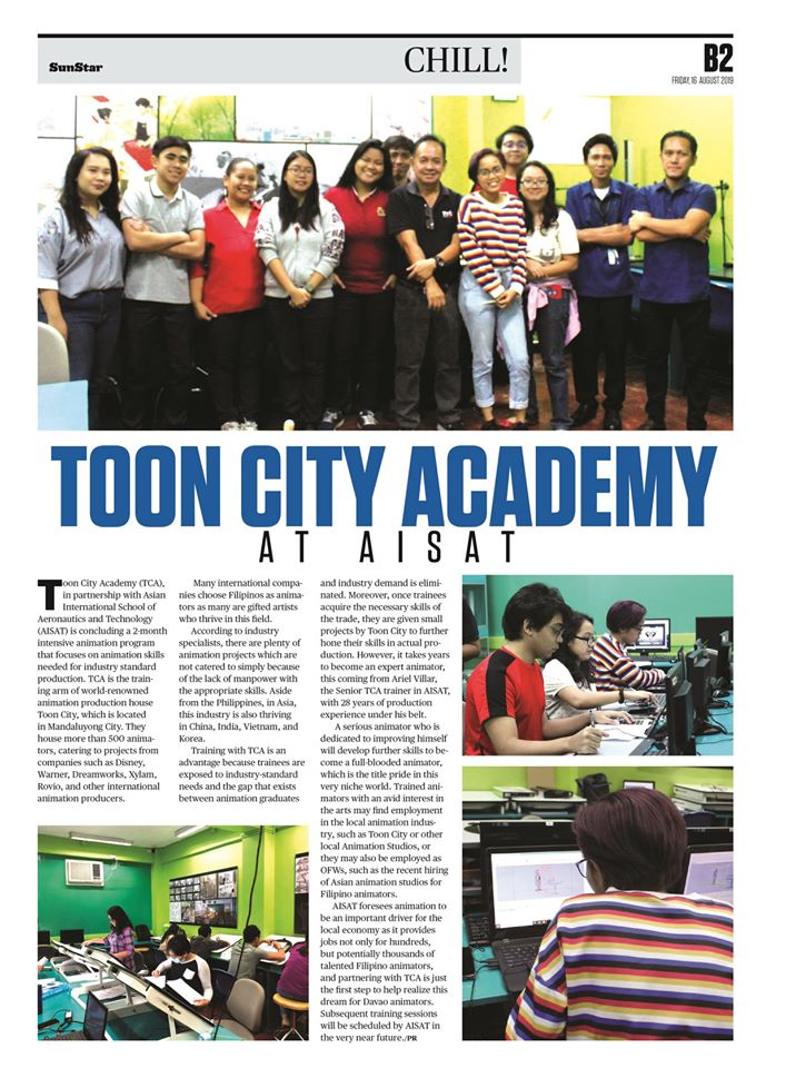Toon City Academy @ AISAT - AISAT