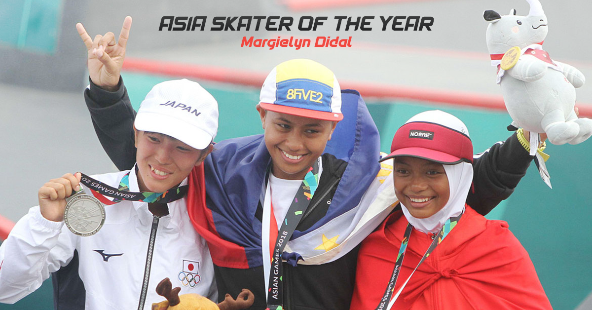 Margielyn Didal Dubbed as Asia Skater of the Year