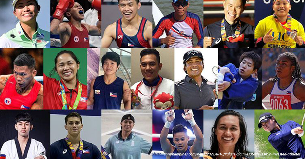 The Support of Filipino Athletes