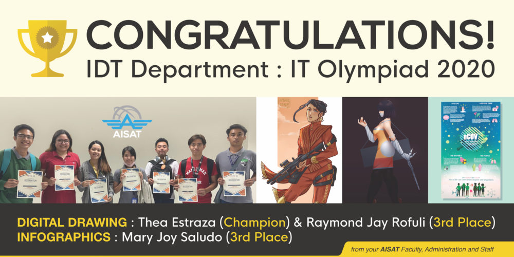 You are currently viewing AISAT WINS at the IT OLYMPIAD 2020