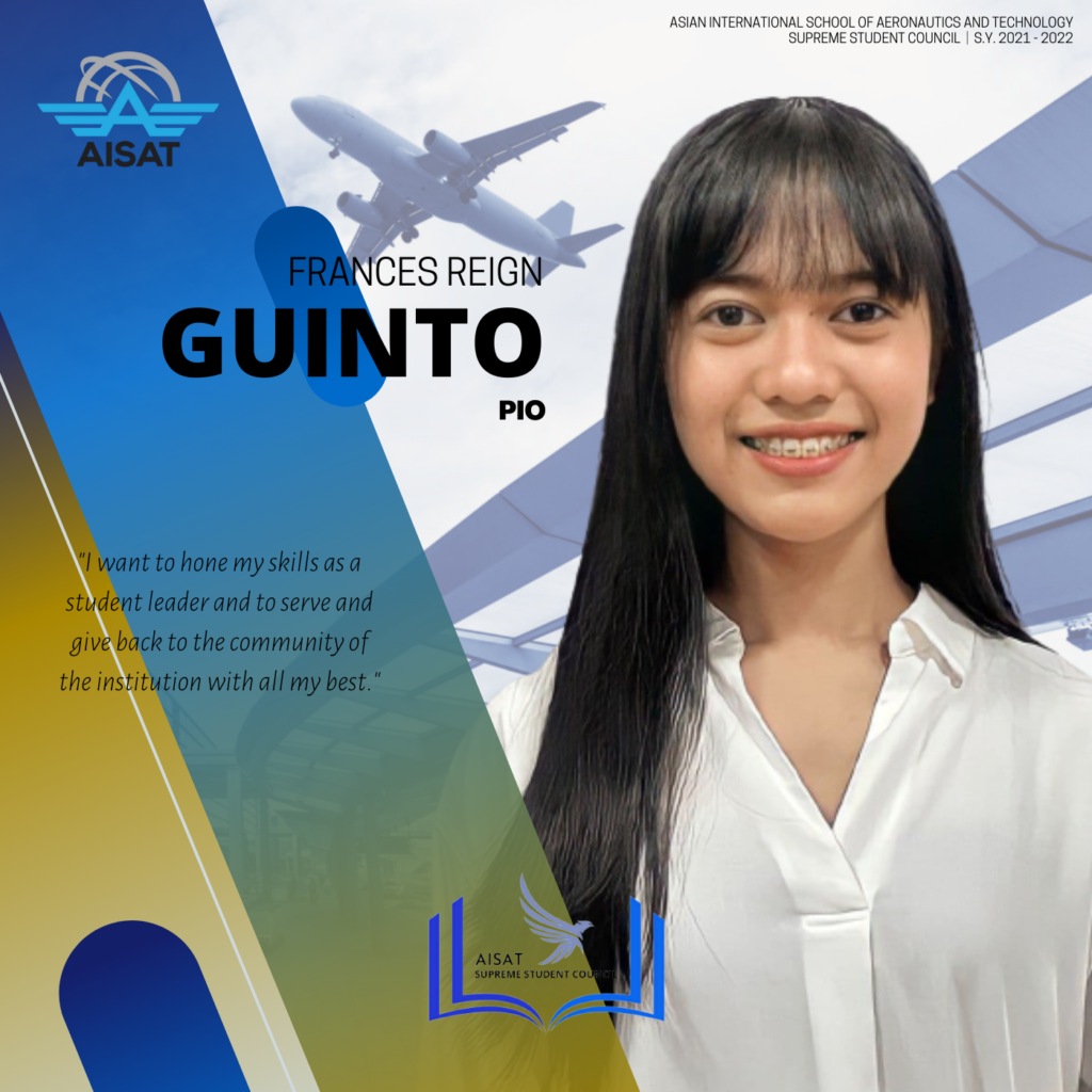 FRANCES REIGN G. GUINTO