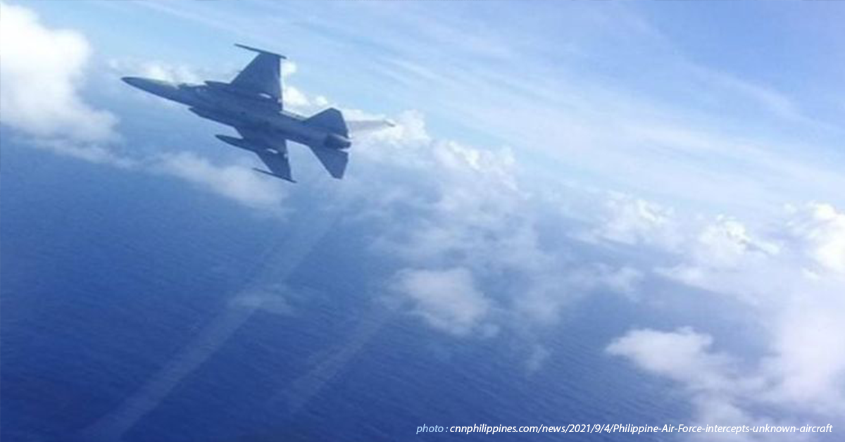 Philippine Air Force Spots Two Unknown Aircraft