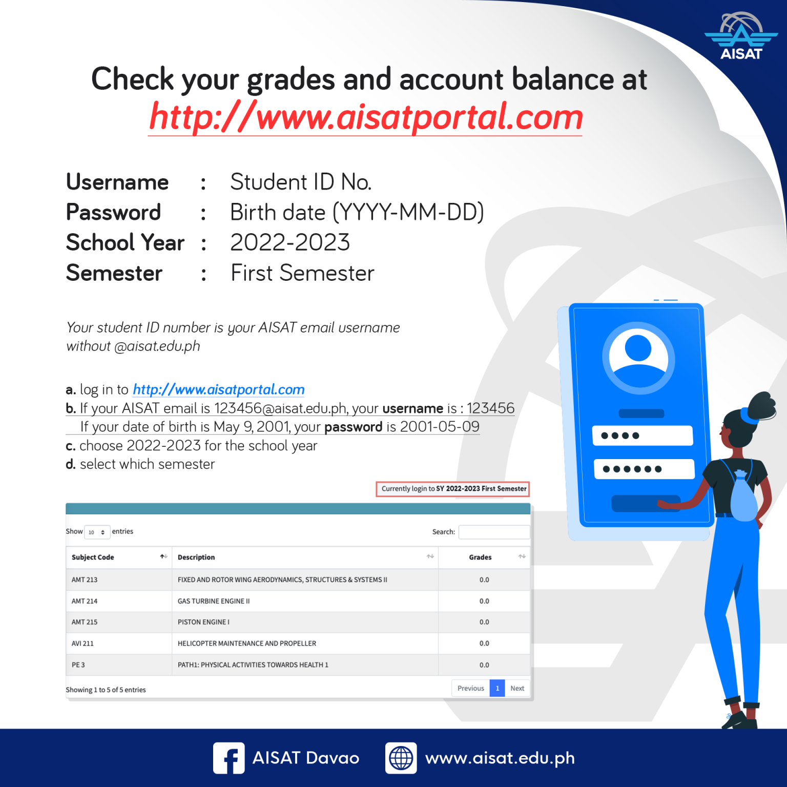 Portal Access - AISAT