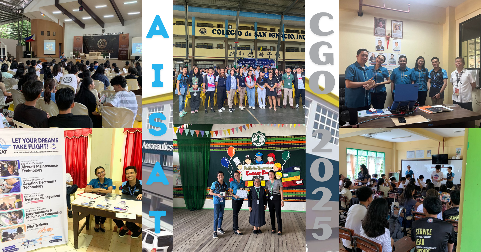 You are currently viewing Let Your Dreams Take Flight With AISAT!- AISAT Conducts Career Guidance Orientations (CGO) to Various Schools